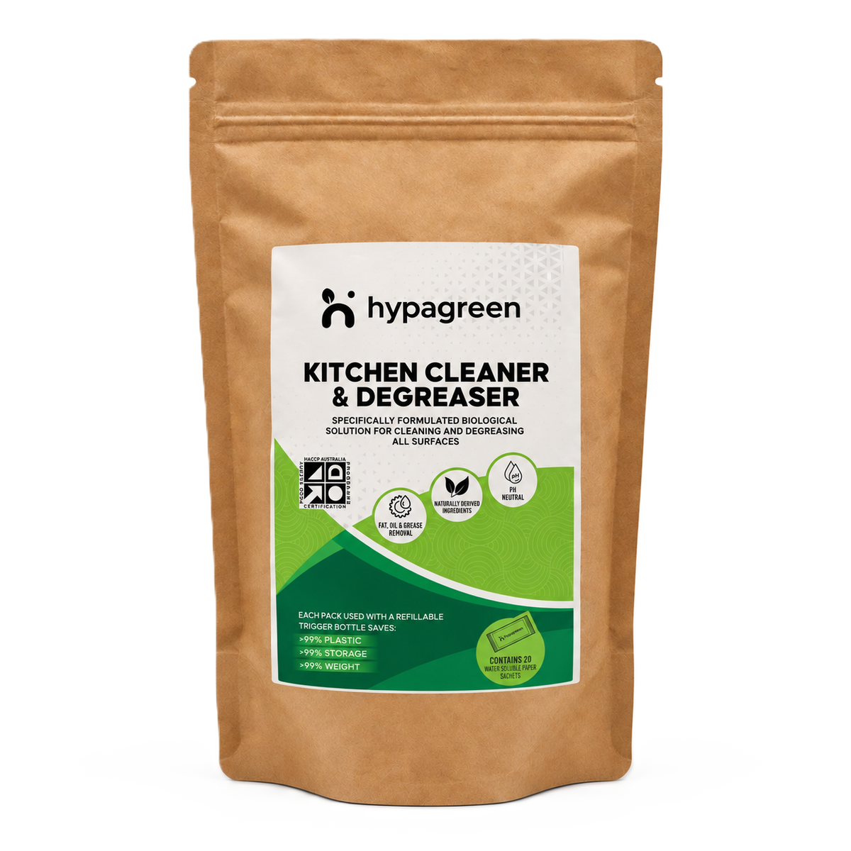 Hypagreen Kitchen Cleaner & Degreaser sachet